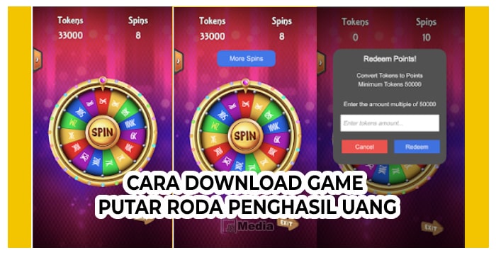 Cara Download Game Putar Roda Penghasil Uang, Lengkap Dengan Cara Main