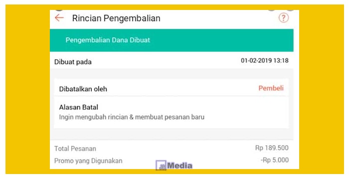 3 Cara Membatalkan Pesanan di Shopee