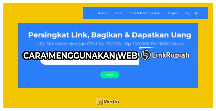 Cara Menggunakan Web Link Rupiah