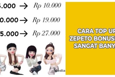 3 Cara Top Up Zepeto, Bonusnya Sangat