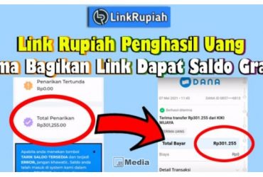 Link Rupiah Penghasil Uang, Bagikan Link Dapat Saldo Gratis