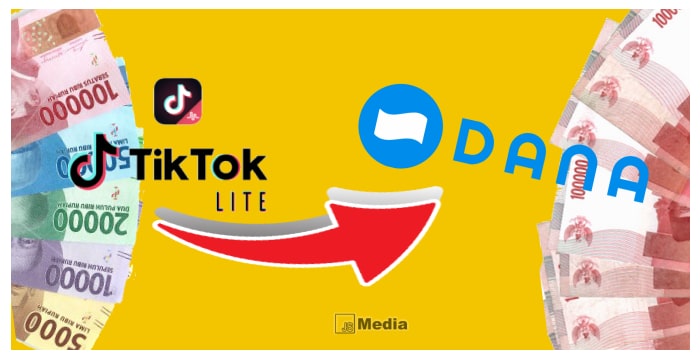 2. Cara Menarik Saldo TikTok Lite ke DANA