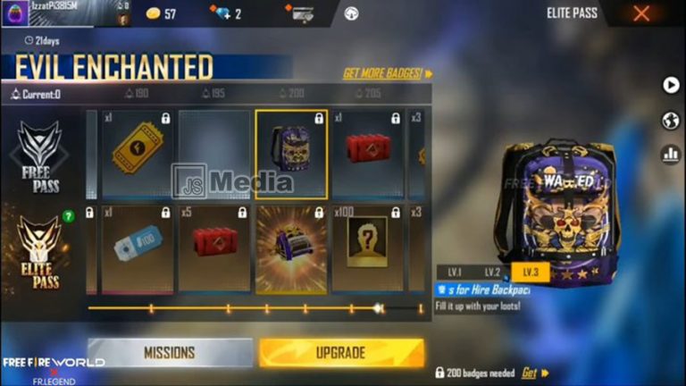 Bocoran Bundle Elite Pass Season 38 Free Fire, Apa Hadiahnya?