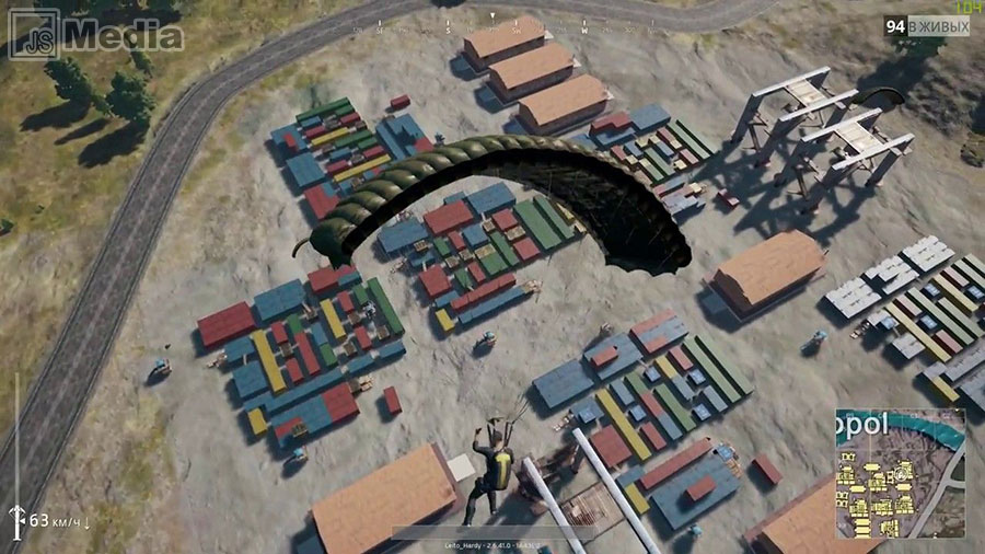 Lokasi Hotdrop Map Erangel PUBGM