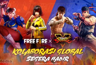 Kolaborasi Resmi FF x Street Fighter V