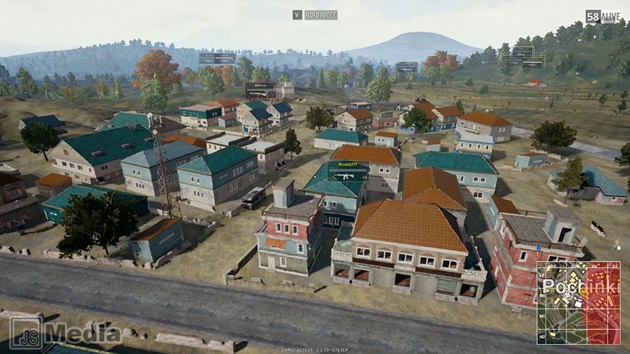 Lokasi Hotdrop Map Erangel PUBGM