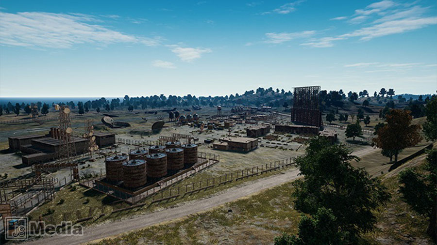 Lokasi Hotdrop Map Erangel PUBGM