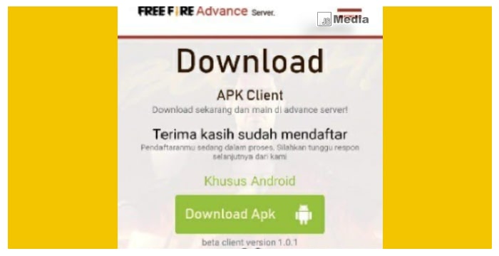 Tentang Kode Aktivasi Advance Server FF