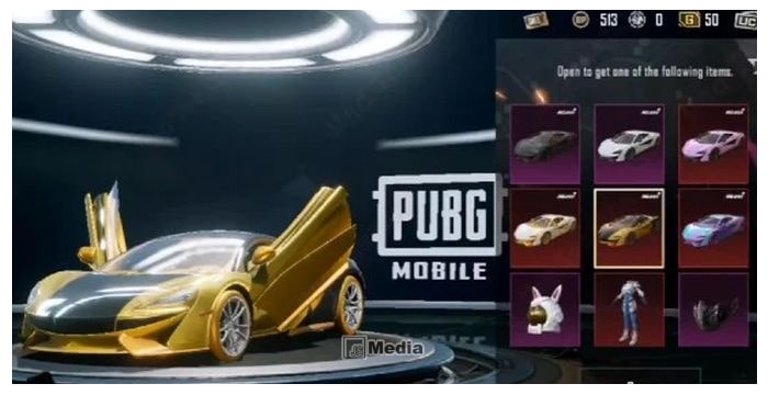 3 Cara Mendapatkan Skin Mobil McLaren di PUBG