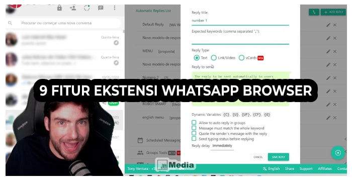 9 Fitur Ekstensi WhatsApp Browser