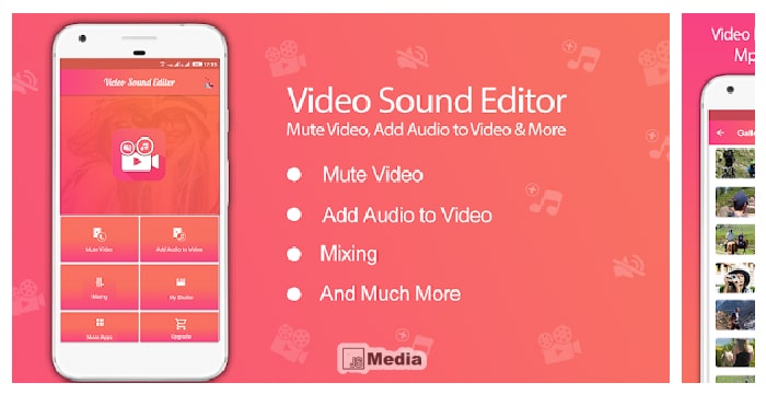 2. Melalui Video Sound Editor