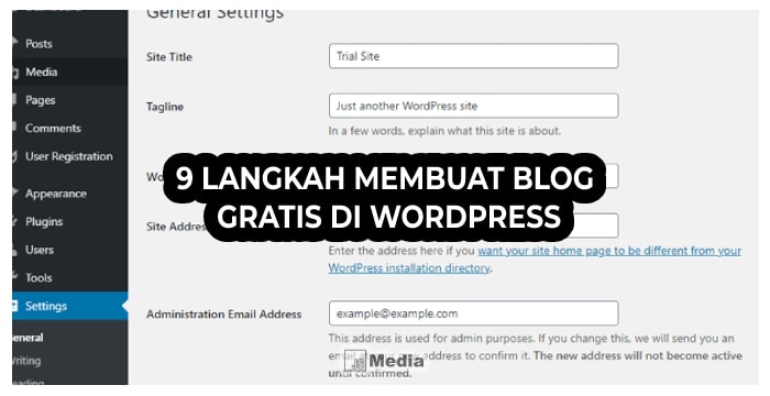 9 Langkah Membuat Blog Gratis di WordPress