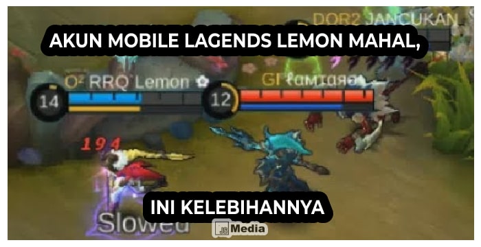Akun Mobile Lagends Lemon Mahal, Ini Kelebihannya