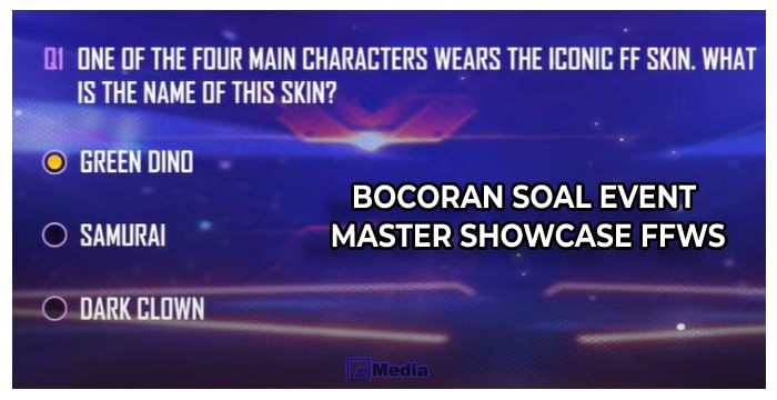 Bocoran Soal Event Master Showcase FFWS