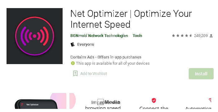 5. Optimizer and Internet Booster