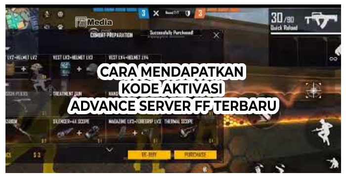 Cara Mendapatkan Kode Aktivasi Advance Server FF Terbaru