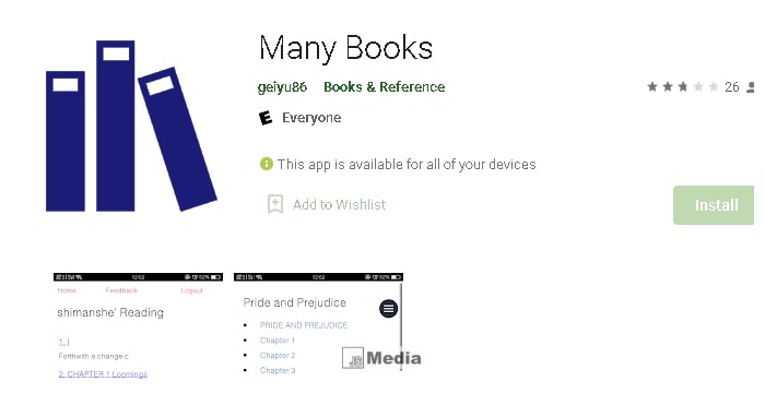 6. ManyBooks