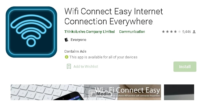 8. Wi-Fi Connect Easy Internet Connection Everywhere