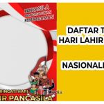 5 Daftar Twibbon Hari Lahir Pancasila