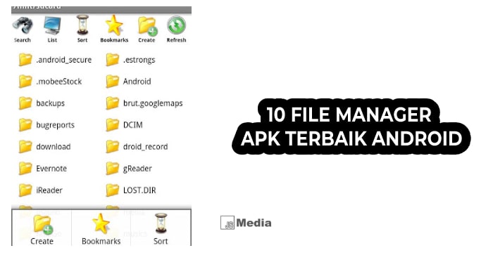 10 File Manager Apk Terbaik Android