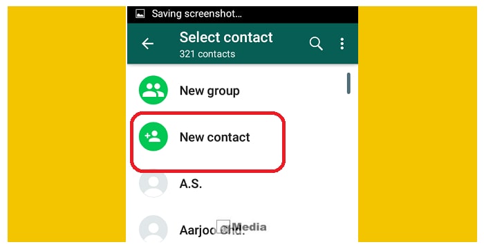 2. Melalui Aplikasi Whatsapp Secara Langsung