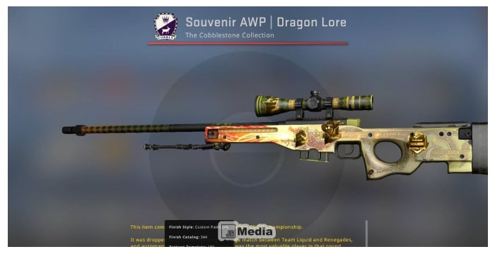 Harga Skin AWP Dragon Lore CSGO