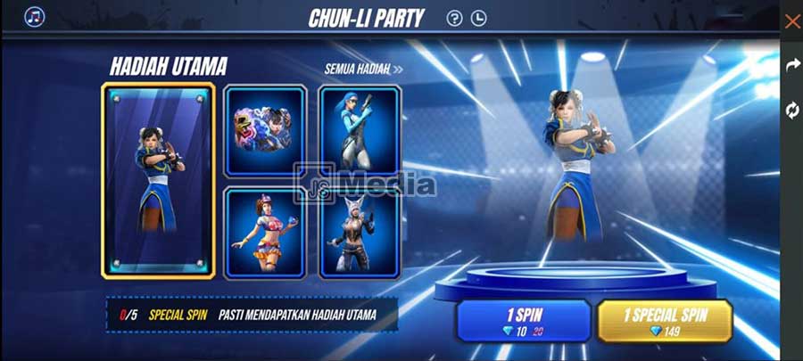 Cara Mendapatkan Bundle Chun Li FF