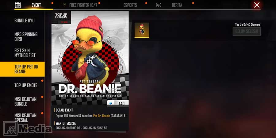 Cara Mendapatkan Dr. beanie gratis