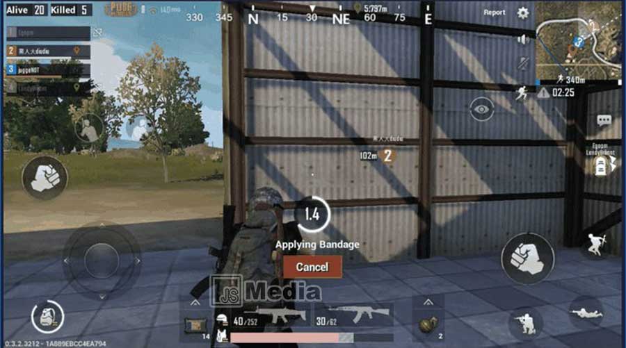 Kesalahan Pemain PUBGM