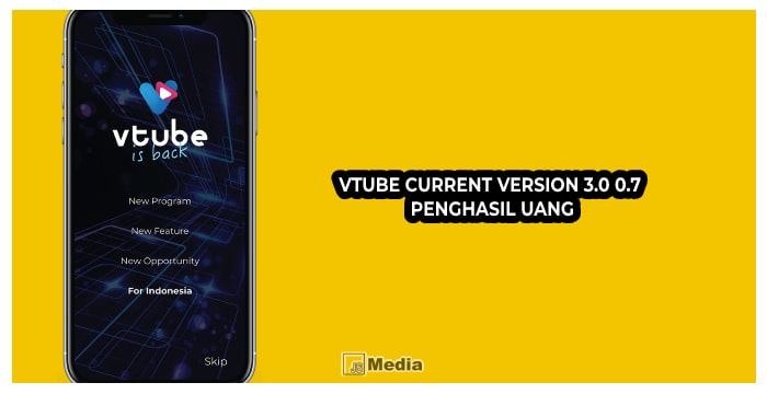 VTube Current Version 3.0 0.7 Penghasil Uang