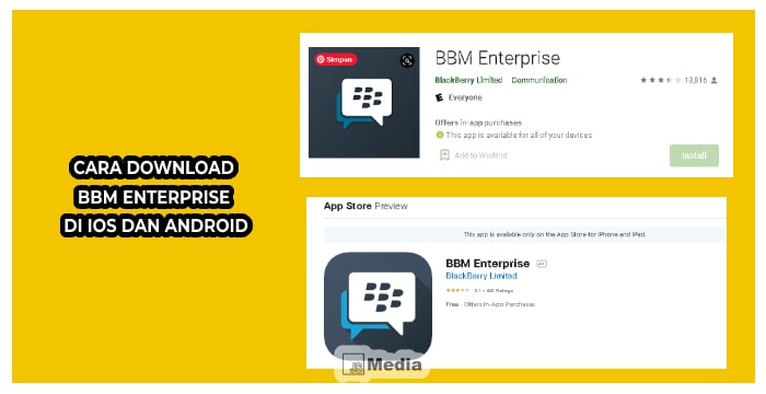 Cara Download BBM Enterprise di iOS dan Android