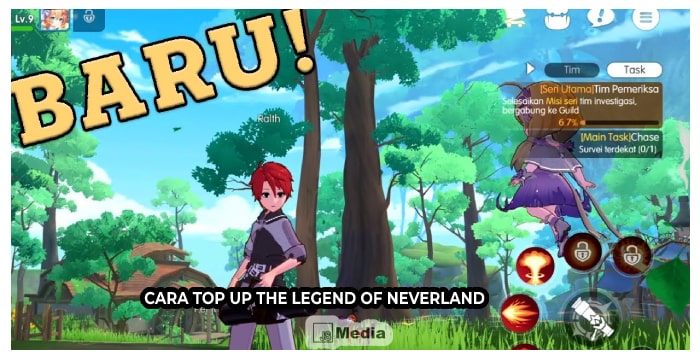 4 Cara Top Up The Legend of Neverland