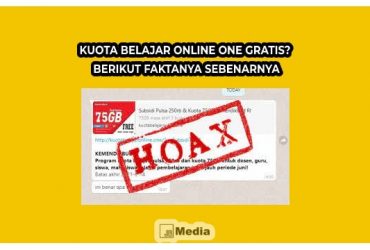 Kuota Belajar Online One Gratis 75 GB? Berikut Faktanya Sebenarnya