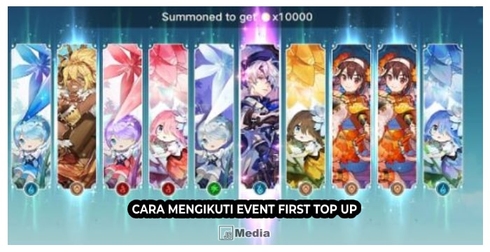 3 Cara Mengikuti Event First Top Up