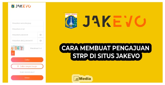 4 Cara Membuat Pengajuan STRP di Situs Jakevo