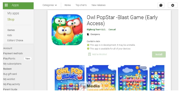 Cara Download Game OWL Pop Blast