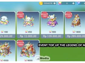 Event Top Up The Legend of Neverland: Modal 14K dapat Hadiah 1 Juta