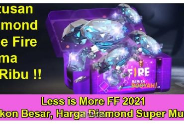 Event Less is More FF 2021: Diskon Harga Diamond Super Murah