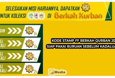 Kode Stamp FF Berkah Qurban 2021, Siap Pakai Buruan Sebelum Kadaluarsa