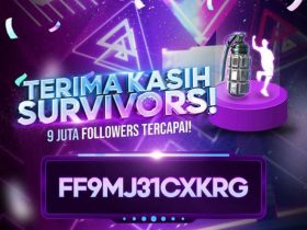 Kode Redeem 9 Juta Followers FF