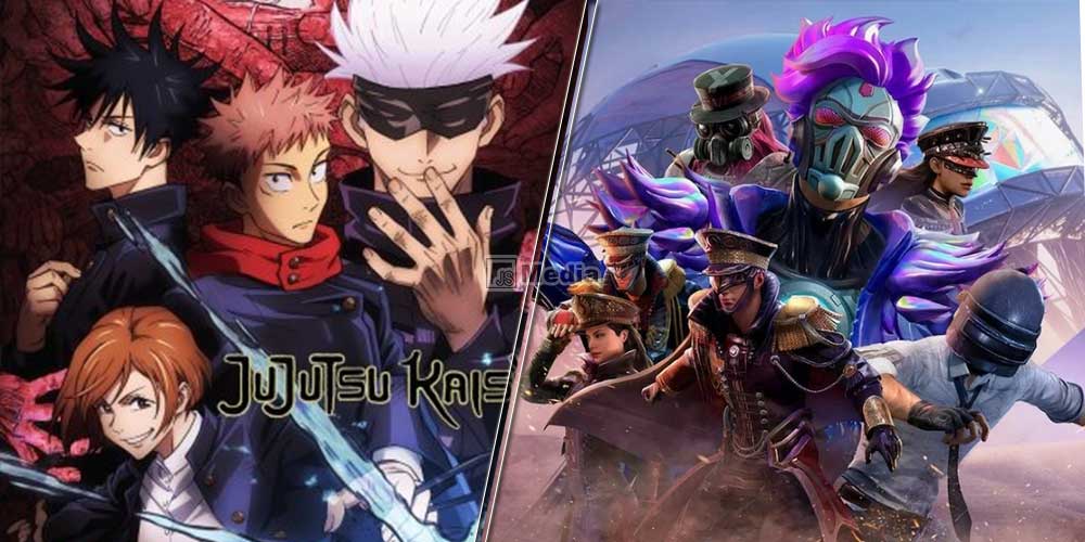 Kolaborasi PUBG Mobile dan Jujutsu Kaisen