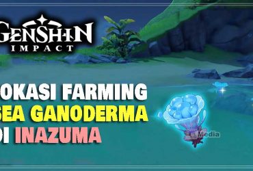 Lokasi Mencari Sea Ganoderma di Inazuma