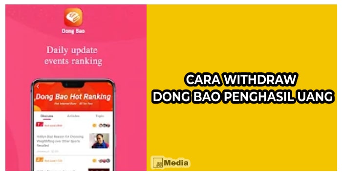 Cara Withdraw Dong Bao Penghasil Uang