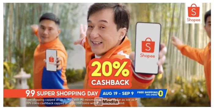 Iklan Shopee Jackie Chan, Sang Legenda Kungfu