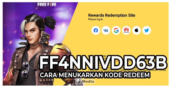 Cara Menukarkan ff4nnivdd63b Kode Redeem FF