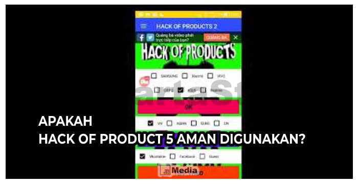 Apakah Hack of Product 5 Aman Digunakan?