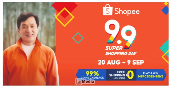 VIRAL! Iklan Shopee Jackie Chan Di Event 9.9 Shopee!