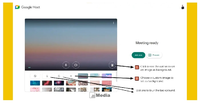 Cara Ganti Background Google Meet
