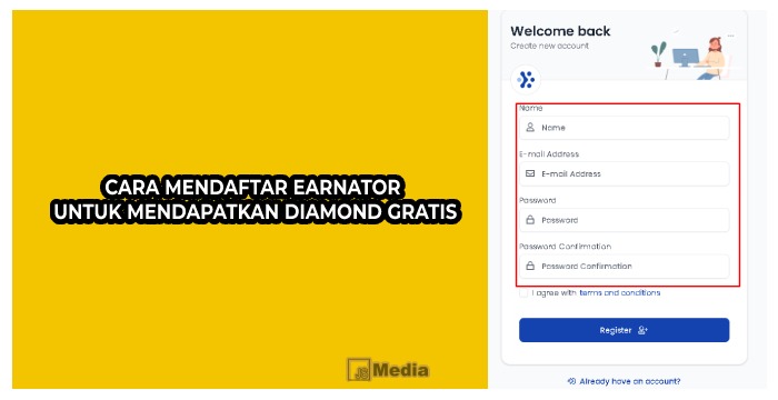 Cara Mendaftar Earnator