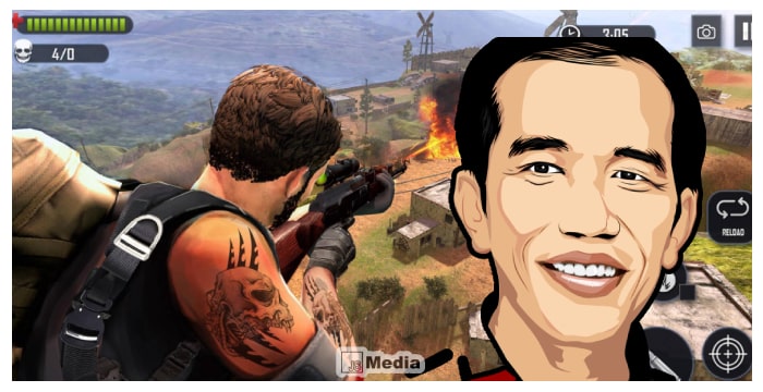 Benarkah Pak Jokowi Main Free Fire? Ini Faktanya